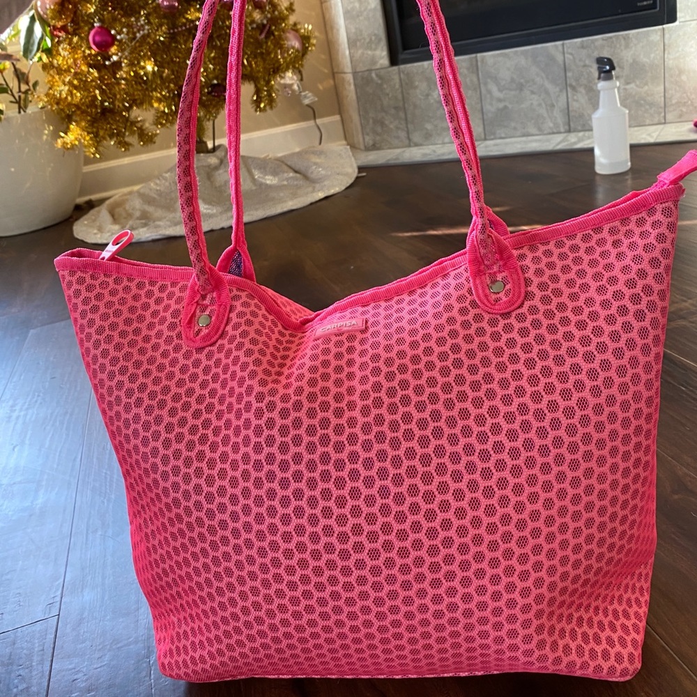 Carpisa Mesh Tote Bag